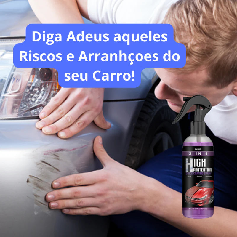 High Protection™ - Cristalizador Automotivo 3 em 1